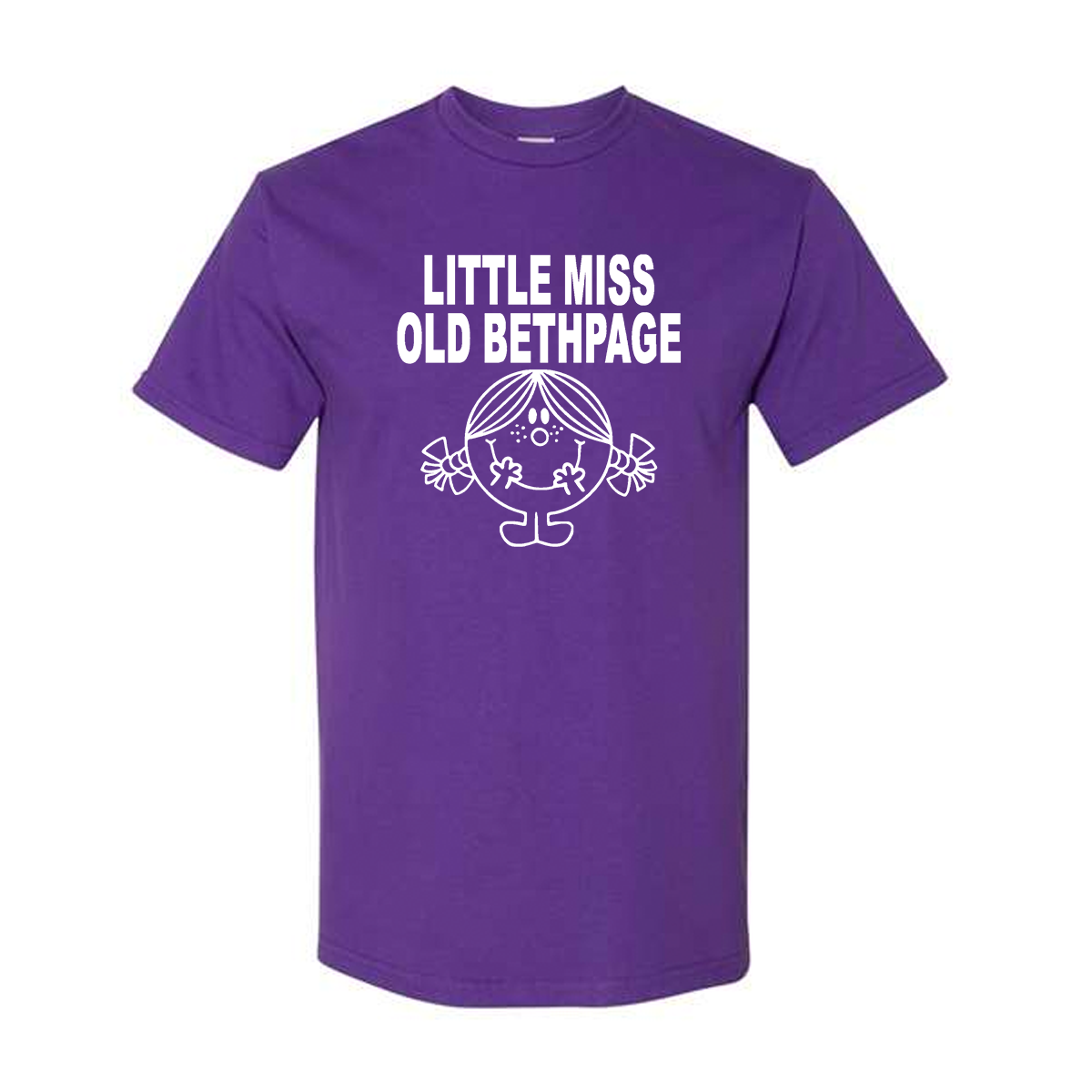 Old Bethpage Little Miss Purple T-Shirt