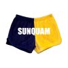 Sunquam Fuzzy Navy-Yellow PJ Shorts