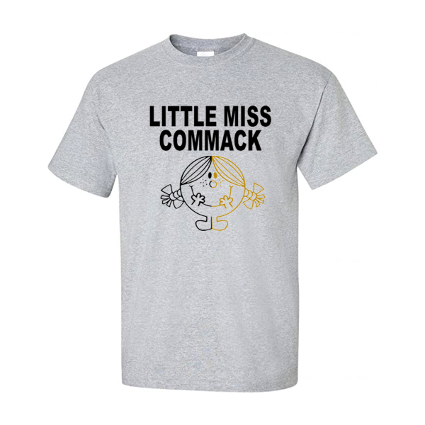 Commack-Little-Miss-T-Shirt-Gray
