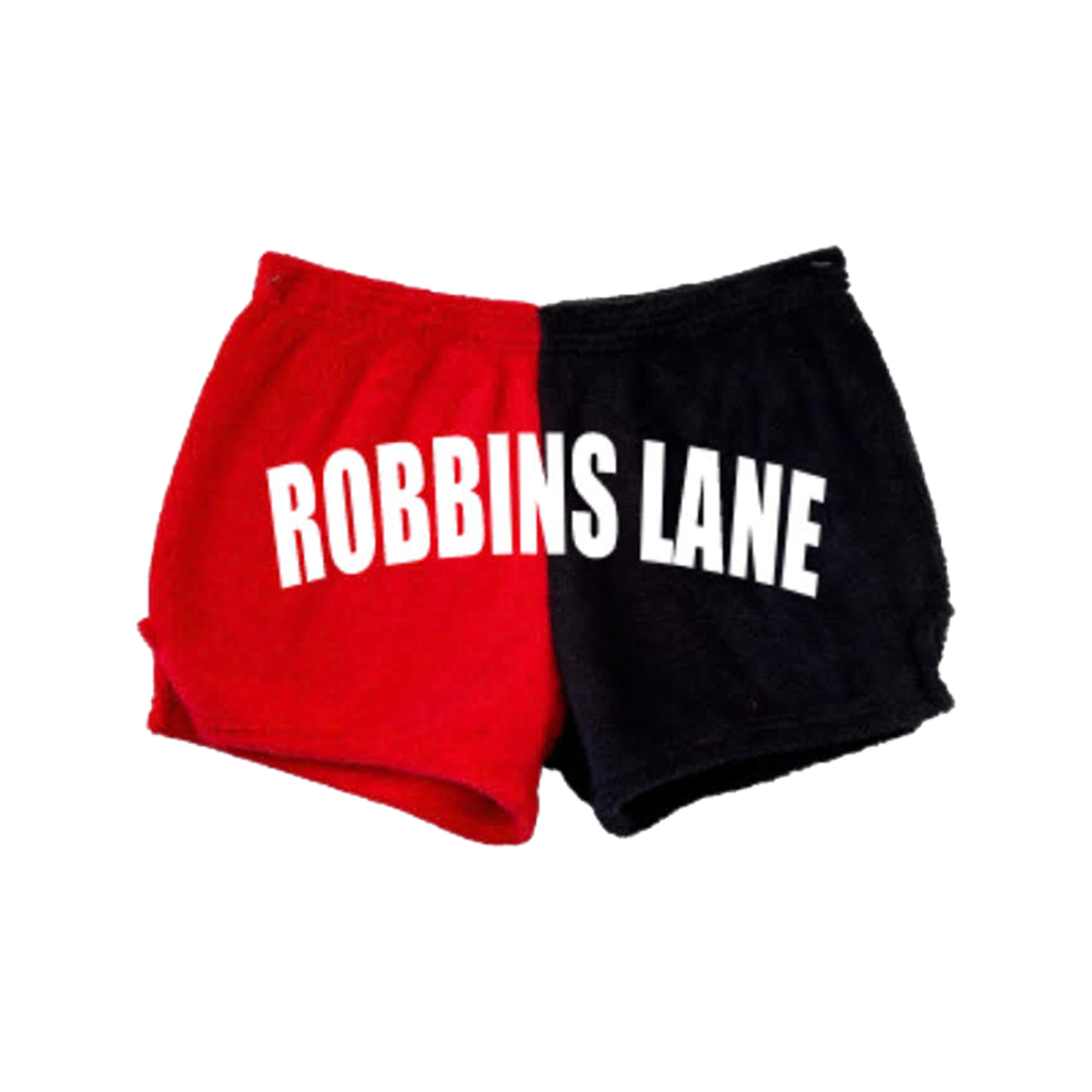 Robbins Lane Fuzzy Red/Black PJ Shorts